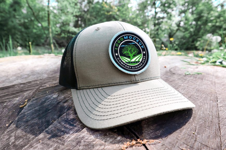 Baseball Cap Logo Mockup